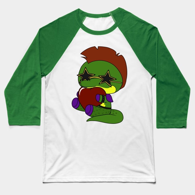 baby fnaf security breach monty Baseball T-Shirt by LillyTheChibi